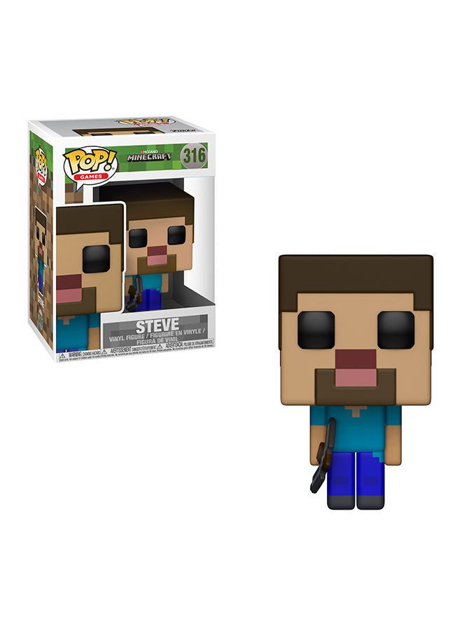 NIBEMINENT Minecraft: Steve Bobblehead 316 - Image 3