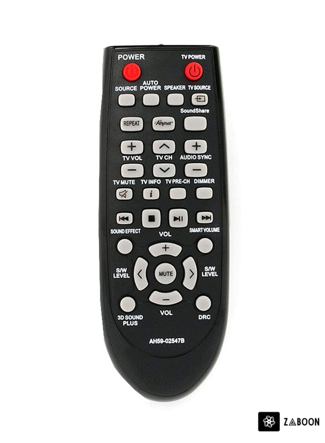 Zaboon Remote Control Fit For Samsung Home Theater Black