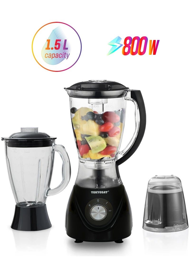 Tokyosat TOKYOSAT BLENDER 3 IN 1 , 1.5 L, 800 W  - Image 1