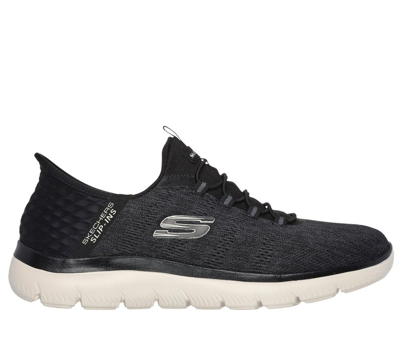 SKECHERS حذاء سكيشرز للرجال من نوع سوماتس كي بايس بدون استخدام اليدين، أسود، 6.5 - Image 2