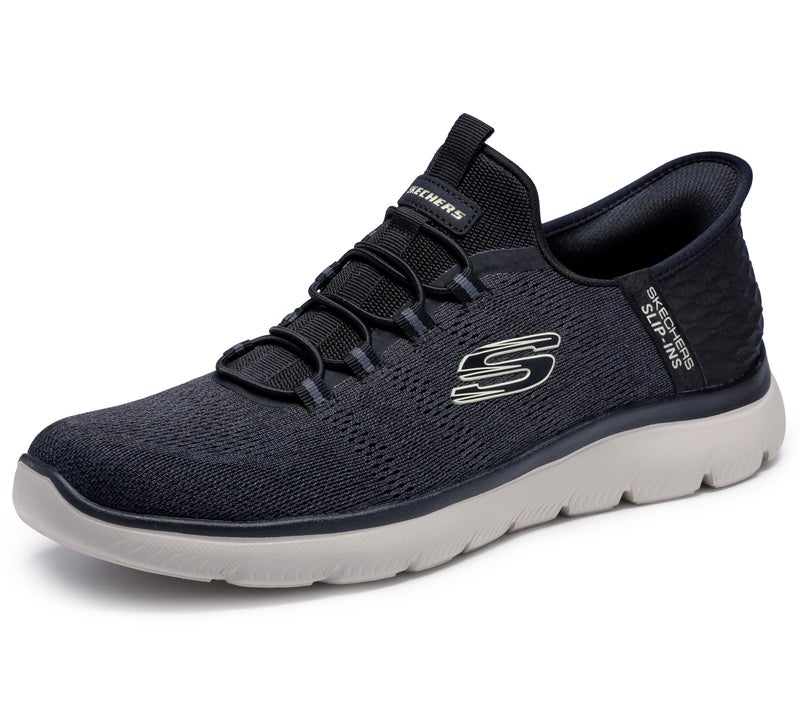 SKECHERS حذاء سكيشرز للرجال من نوع سوماتس كي بايس بدون استخدام اليدين، أسود، 6.5 - Image 5