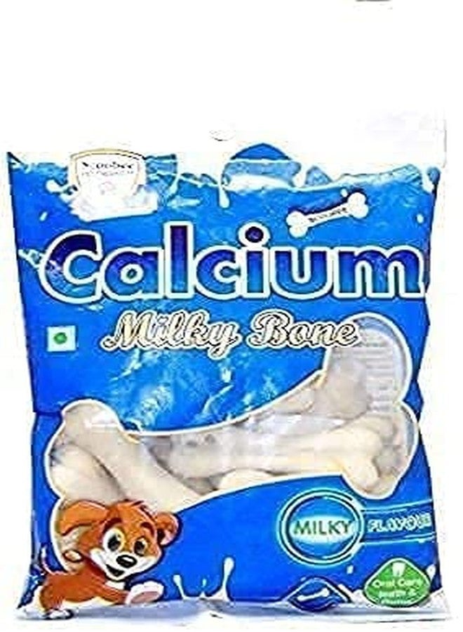 D&C PAWS Pure Vegetarian Calcium Milky Bone 290 Grms Treat for Dog and Puppy (Pack of 1) - Image 1
