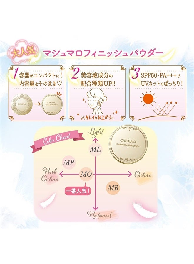 Canmake Marshmallow Finish Powder MB Matte Beige Ochre