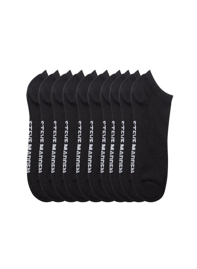 ستيف مادن جوارب نسائية من ستيف مادن، لون أسود سادة، مقاس واحد - Image 1