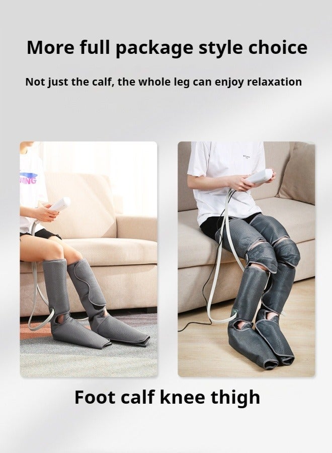 Leg massager knee pad physiotherapy instrument full leg air pressure airbag foot relaxation hot compress leg beauty instrument calf massager