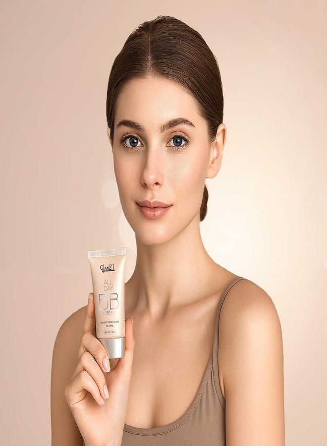 جلام 21 كريم جلام 21 بي بي | تركيبة واقية من الشمس تدوم طويلاً وخالية من الزيوت | خفيف الوزن | قوام كريمي غير دهني | مناسب لجميع أنواع البشرة | عبوة من قطعتين - 40 غرام - Image 4