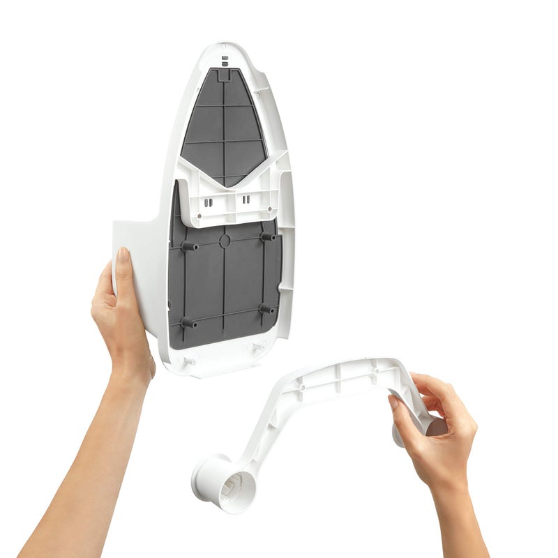 Rayen 2100.01 Universal Iron Hanger/Holder with Heat Insulator Universal (1 unit), Heat Resistant, White, Made in Spain - Image 5