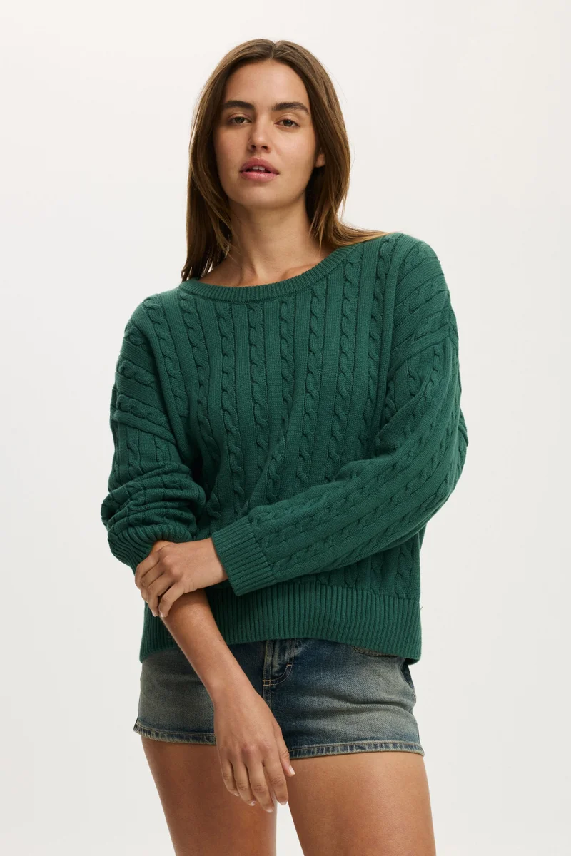 Cotton On COTTON CREW NECK SWEATER