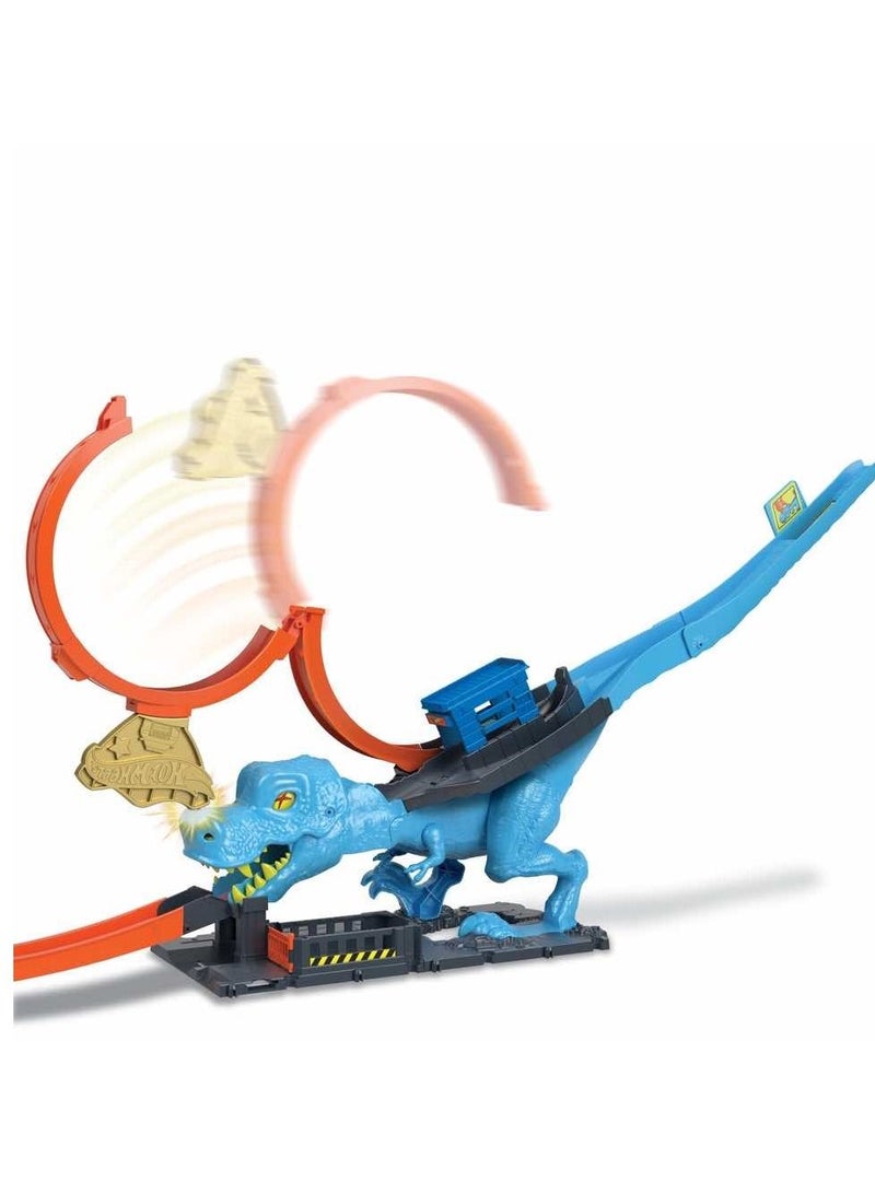 هوت ويلز مجموعة لعب هوت ويلز تي ريكس تشومب داون - Image 2