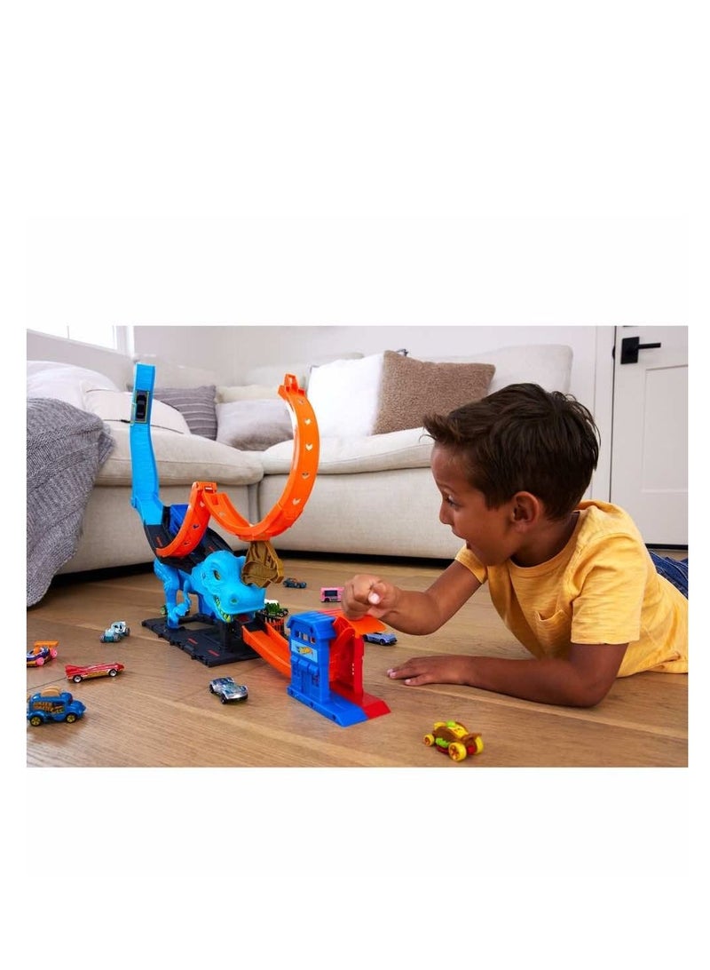 هوت ويلز مجموعة لعب هوت ويلز تي ريكس تشومب داون - Image 5