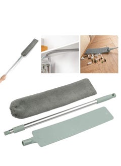 Extendable Dust Cleaning Brush| Sofa Bedside Dust Brush for Dust and High Ceilings| Reusable and Adjustable Long Handle Mop Sweep Cleaning Brush Tool for Sofa Bed Furniture Bottom Household Gap