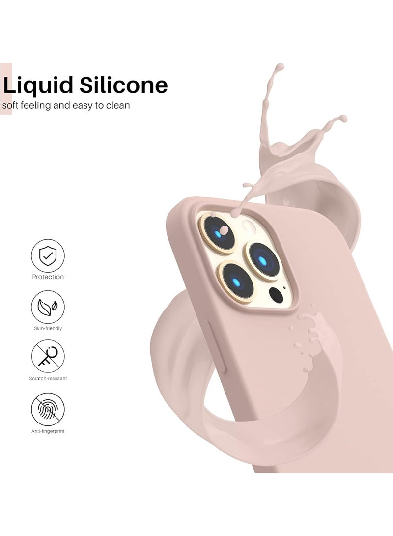 iPhone 13 Pro Max Case Cover Silky-Soft Touch Full-Body Protective Case with Microfiber Lining Cover For iPhone 13 Pro Max 6.7-inch - Image 2