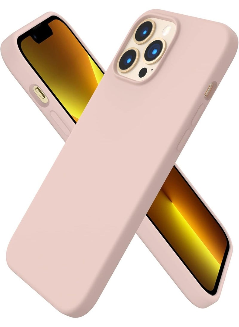 iPhone 13 Pro Max Case Cover Silky-Soft Touch Full-Body Protective Case with Microfiber Lining Cover For iPhone 13 Pro Max 6.7-inch - Image 1