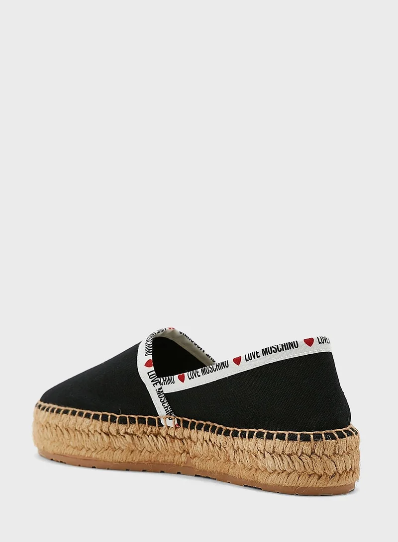 Love Moschino Rope Espadrilles
