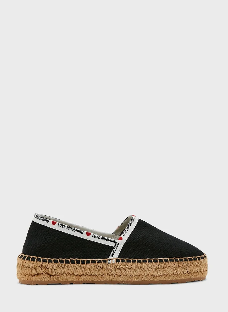 Love Moschino Rope Espadrilles