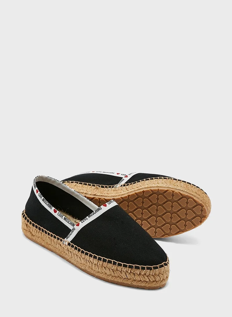 Love Moschino Rope Espadrilles