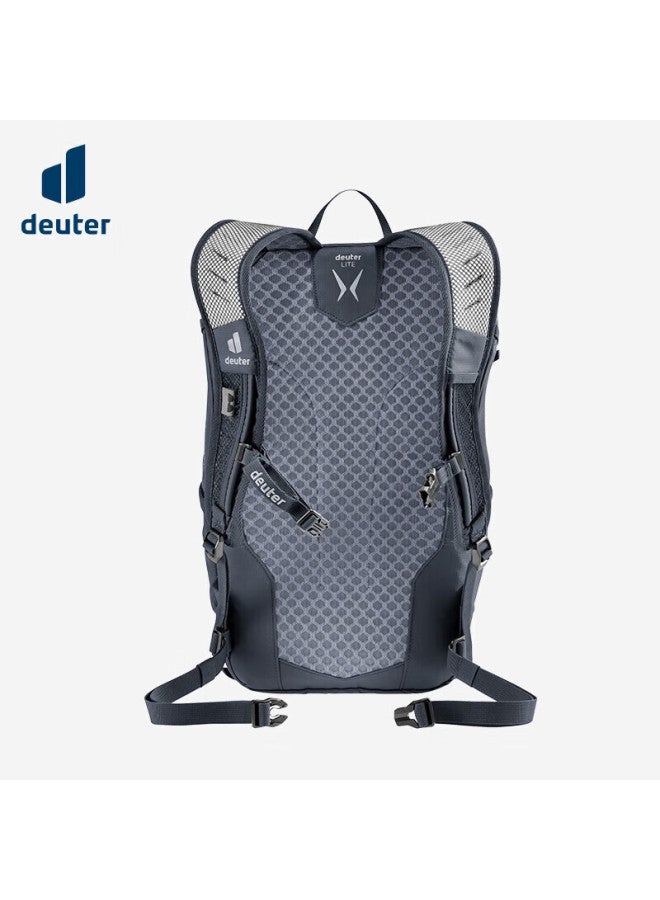 deuter حقيبة ظهر خارجية خفيفة سريعة 21 لتر للرجال والنساء، حقيبة نهارية، أسود أوبسيديان - Image 2