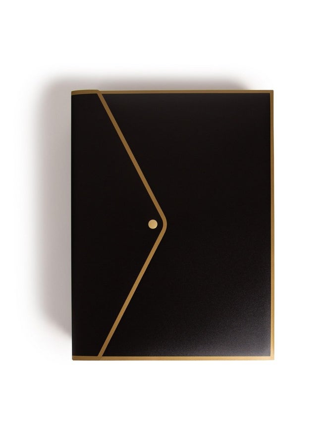 U Brands Black And Gold Poly Document Holder 10 Count  - Image 2