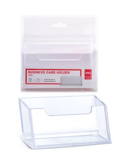 Deli Clear Acrylic Business Card Holder  - Image 1