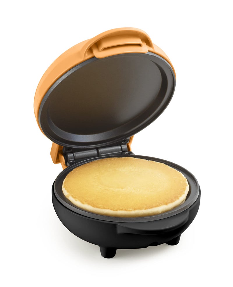 Nostalgia MyMini Personal Electric Griddle, Nonstick Griddle Perfect for Keto & Low-Carb Diets, Eggs, Omelets, Pancakes, Breakfast Sandwiches, Orange - Image 2