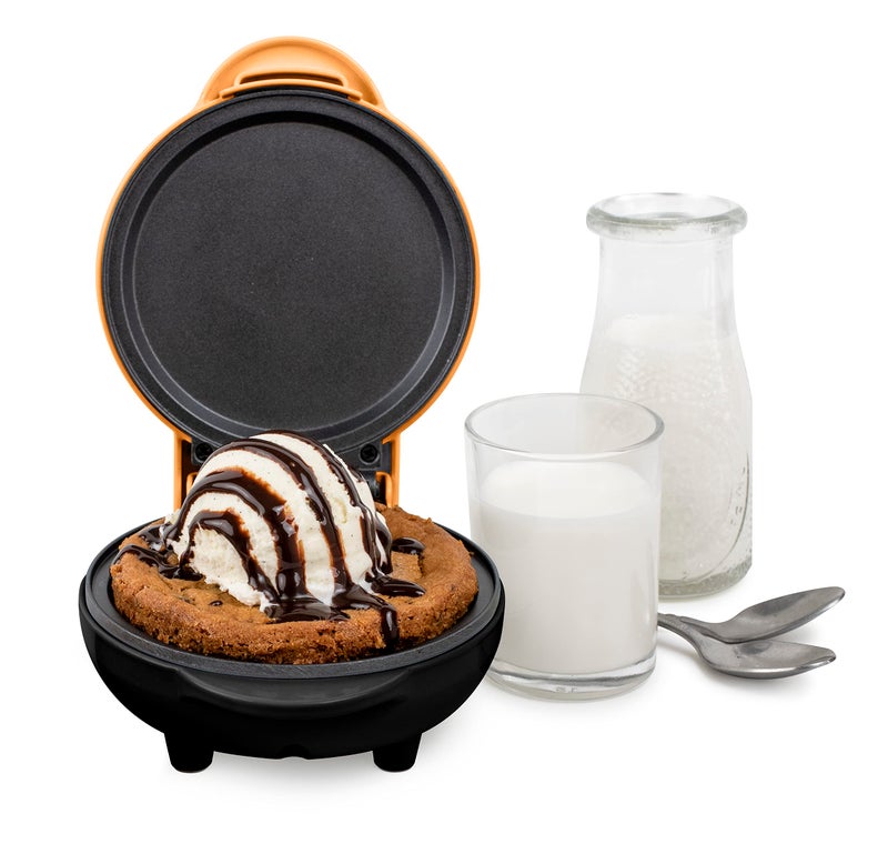 Nostalgia MyMini Personal Electric Griddle, Nonstick Griddle Perfect for Keto & Low-Carb Diets, Eggs, Omelets, Pancakes, Breakfast Sandwiches, Orange - Image 4