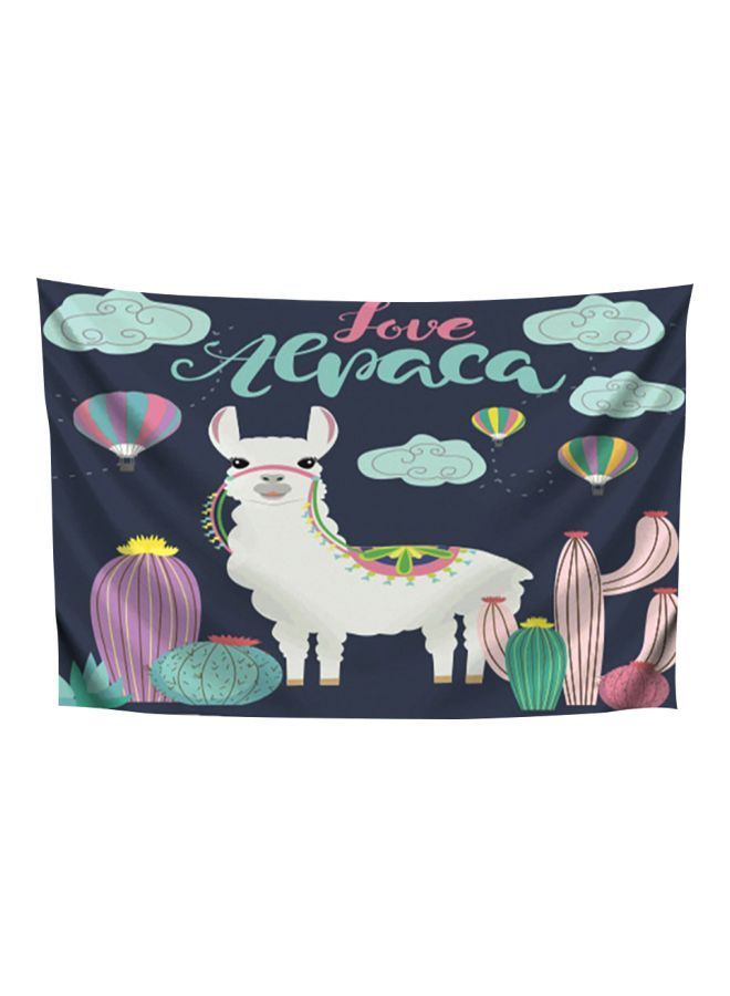 NIBEMINENT Lamb Printed Wall Hanging Tapestry Multicolour M - Image 1