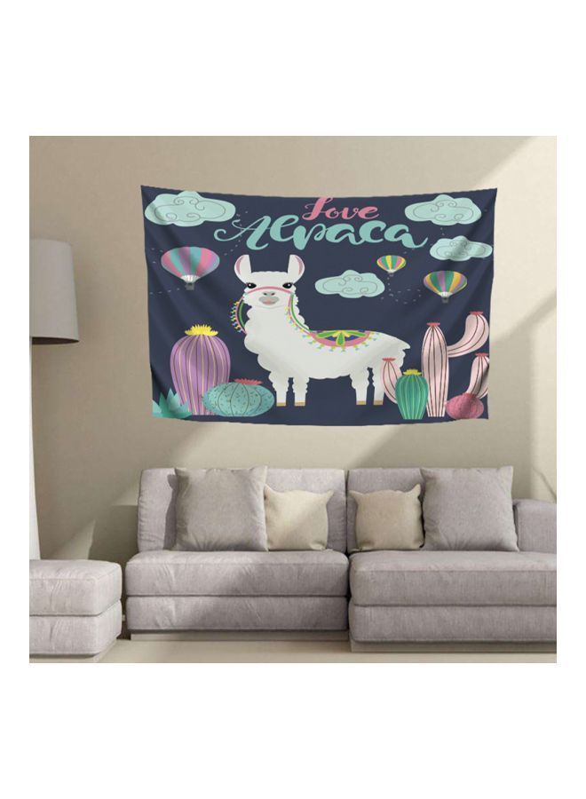 NIBEMINENT Lamb Printed Wall Hanging Tapestry Multicolour M - Image 4