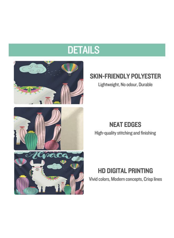 NIBEMINENT Lamb Printed Wall Hanging Tapestry Multicolour M - Image 2