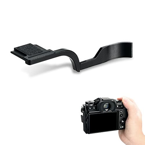 JJC Metal Thumb Up Grip for Fujifilm Fuji XT5 XT5 XT4 XT4 XT3 XT3 Camera Hot Shoe Thumb Rest Support for Easier Handling Secure Hold - Image 1