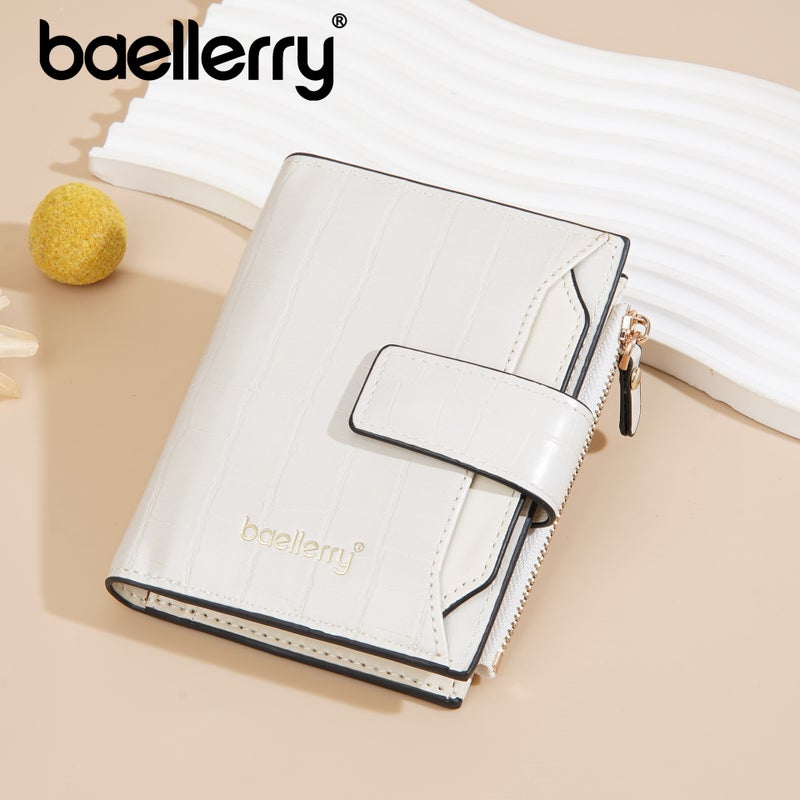 New Women''s Short Wallet Women''s High-end Sense Ins Women''s Card Holder One-piece Fashion PU Wallet Zipper Wallet for Women - Image 3