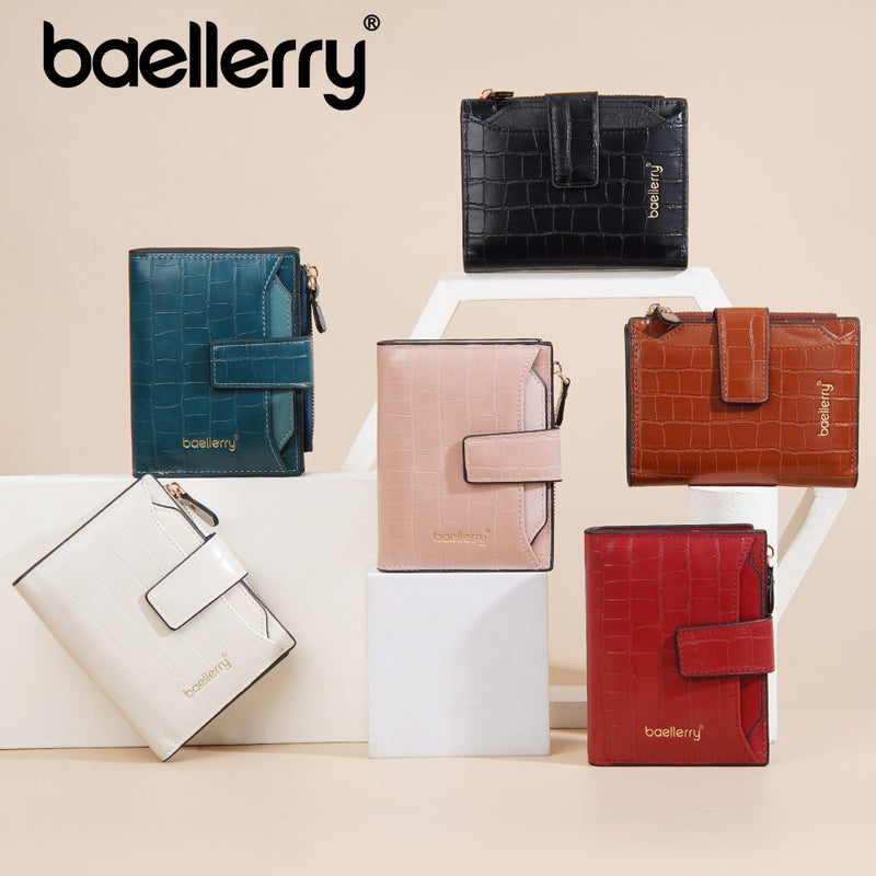 New Women''s Short Wallet Women''s High-end Sense Ins Women''s Card Holder One-piece Fashion PU Wallet Zipper Wallet for Women - Image 5