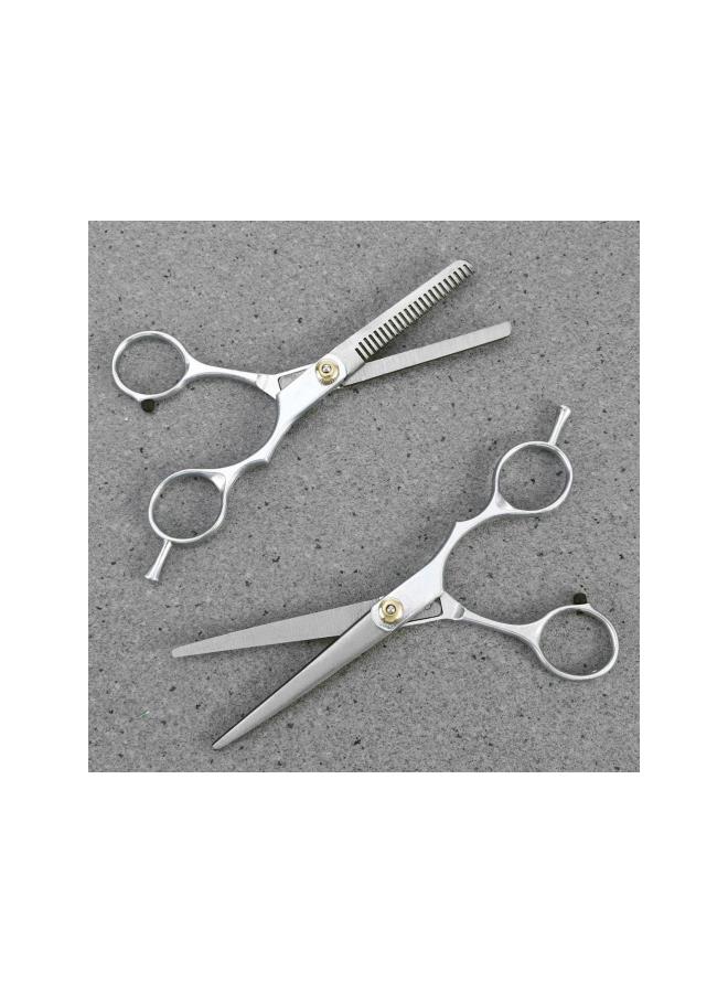 klarako 2 Pcs Hair Cutting Kit Scissors Kit Haircut Tools Kit Professional Hairdressing Kit Home Shear Kit for Barber Home Use - Image 4