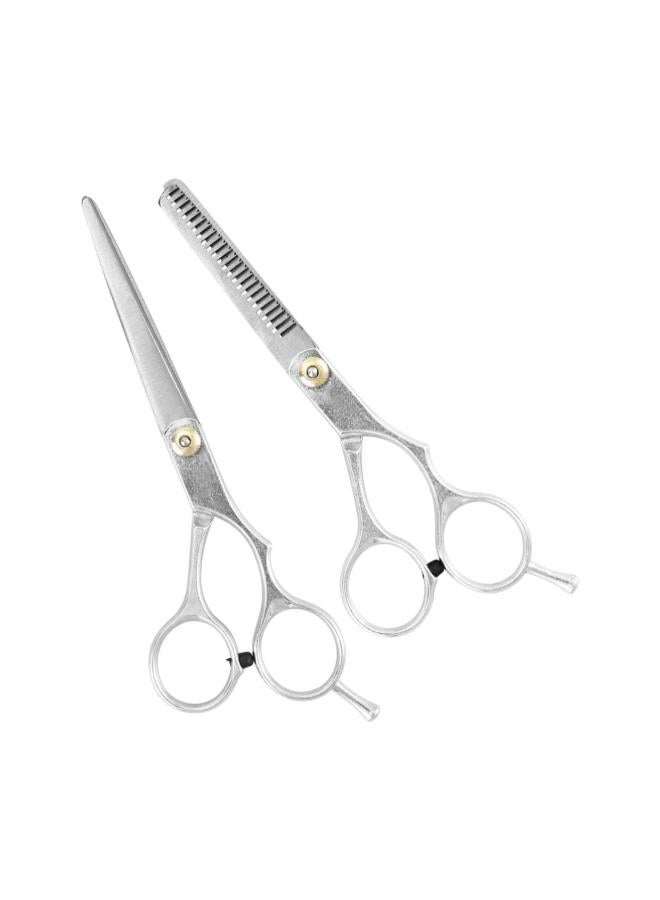 klarako 2 Pcs Hair Cutting Kit Scissors Kit Haircut Tools Kit Professional Hairdressing Kit Home Shear Kit for Barber Home Use - Image 1
