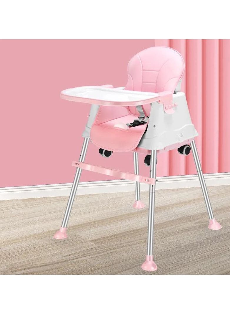 Collapsible portable safe multifunctional baby dining chair Baby dining Table European dining chair Baby Feeding Chair and table