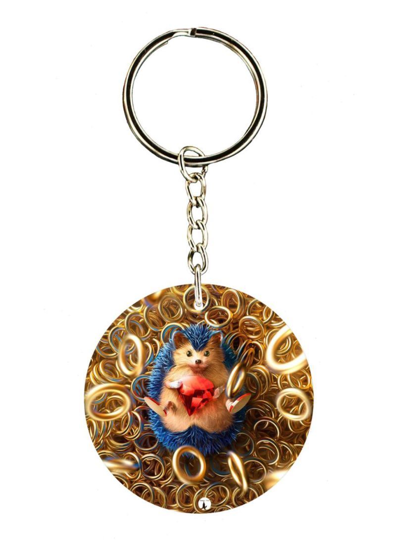 RKN Sonic Double Side Printed Keychain