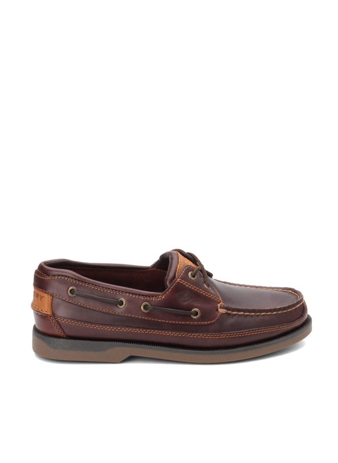 Sperry Top-Sider Men's Mako 2-Eye Canoe Moc Amaretto Size 9.5 - Image 1