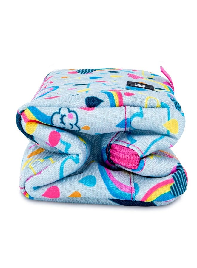 PackIt Freezable Snack Box, Rainbow Sky, Built with ECOFREEZE Technology, Collapsible, Reusable, Zip Closure with Buckle Handle, Great for All Ages and Fresh Snacks on the go - Image 5