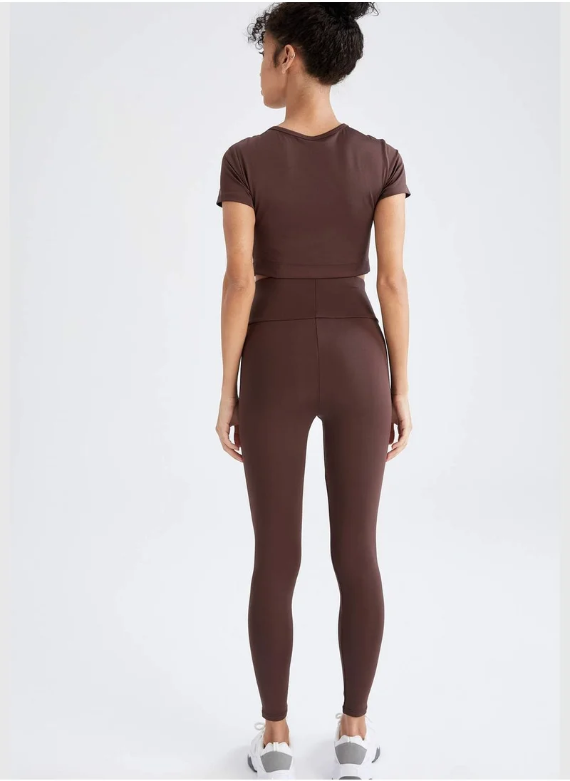 ديفاكتو Slim Fit High Waist Leggings