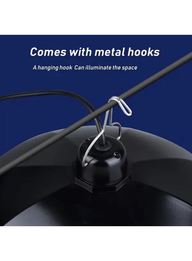 2 Head White Solar Pendant Light For Outdoor RV Camping With Remote Control Double Headed Decor - Image 5