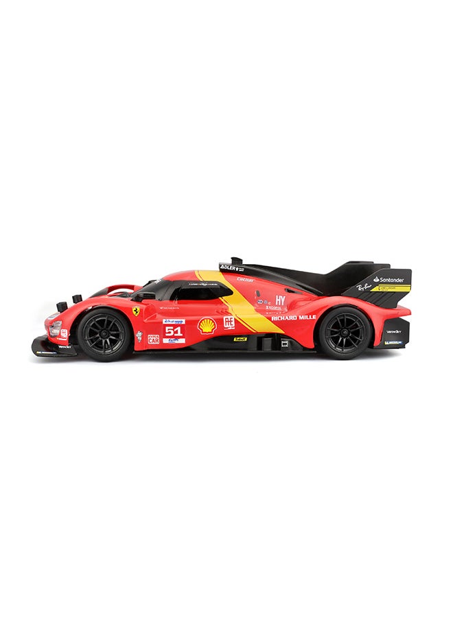 Maisto - 1:16 RC Ferrari 499P Lmh (2023 24H Le Mans Champion) (Usb Rechargeable Vehicle) RC Remote Control Vehicle Gift for Kids Girls & Boys Electric Powered High Speed Vehicle for All Ages - Image 1