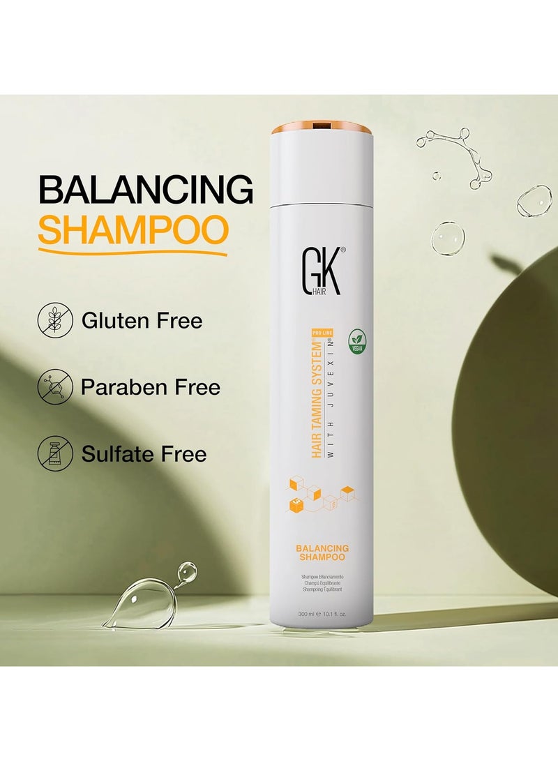 GK Hair Hair Balancing Shampoo – 300ml - Image 4