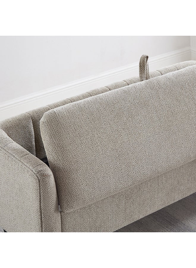 Home Box مقعد قماش إلفيا مع تخزين 49 × 59 × 132 سم - Image 4