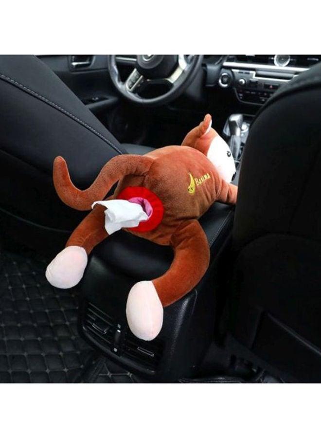 Generic Plush Monkey Hanging Tissue Holder - Image 3