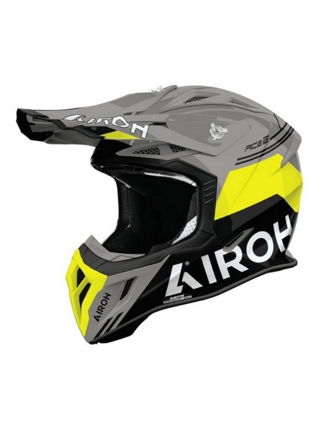 AIROH AVIATOR ACE 2 FURY YELLOW GLOSS - Image 2