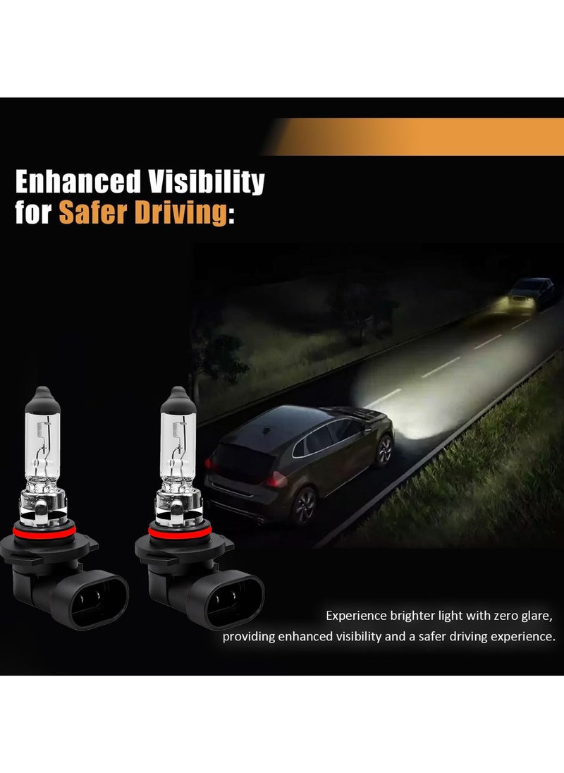 LIGARO - Ligaro 9006 Halogen Headlight Bulbs 12V, 55W High Intensity Lighting with 1200 Lumens for Superior Automotive Visibility 2pcs BL 10640 - Image 1
