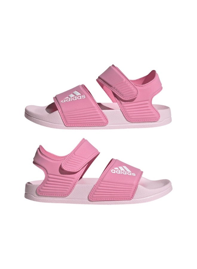 adidas صندل أديليت K رياضي وردي للأطفال 10K  - Image 1