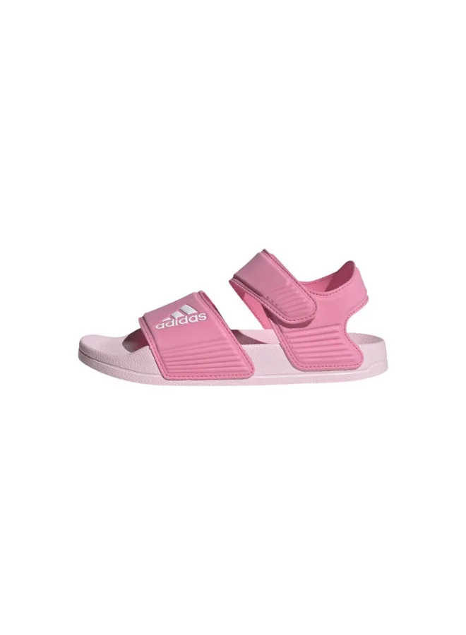 Adidas Adidas Adilette Sandal K U Pink Sportswear Sandals/Slippers For Kids