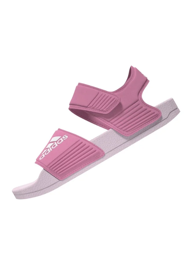 Adidas Adidas Adilette Sandal K U Pink Sportswear Sandals/Slippers For Kids