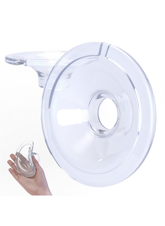 Idaho Jones Silicone Flange | Breast Shield | Works With Pump-A-Collect Collection Cups And Wearable Pumps: Pump-A-Wear, Tsrete, Momcozy, S9, S12, Ikare, Iapoy, Josa, Paruu - 2Pcs, 27Mm  - Image 1