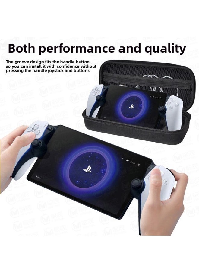Generic PS5 Portal Handheld Storage Bag EVA Zipper Hard Bag PS5 Streaming Drop-Resistant Portable Protective Bag-Product Color:Ps5 Portalcosmetics Bag Can Hold A Charger-Model:PS  - Image 2